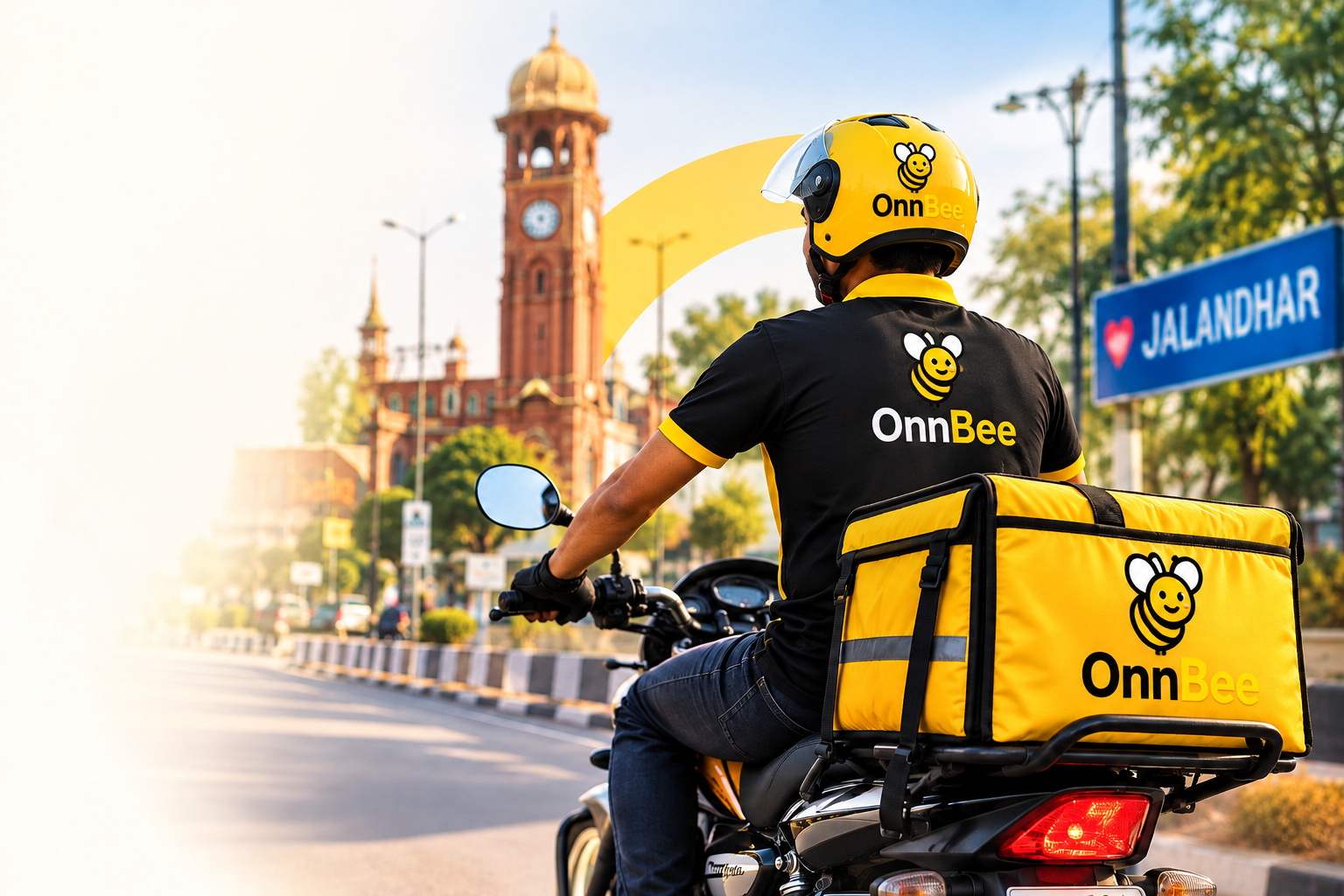 Onn Bee local parcel delivery service in Jalandhar