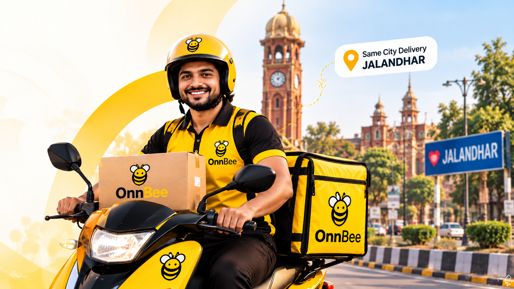 Onn Bee parcel delivery in Jalandhar